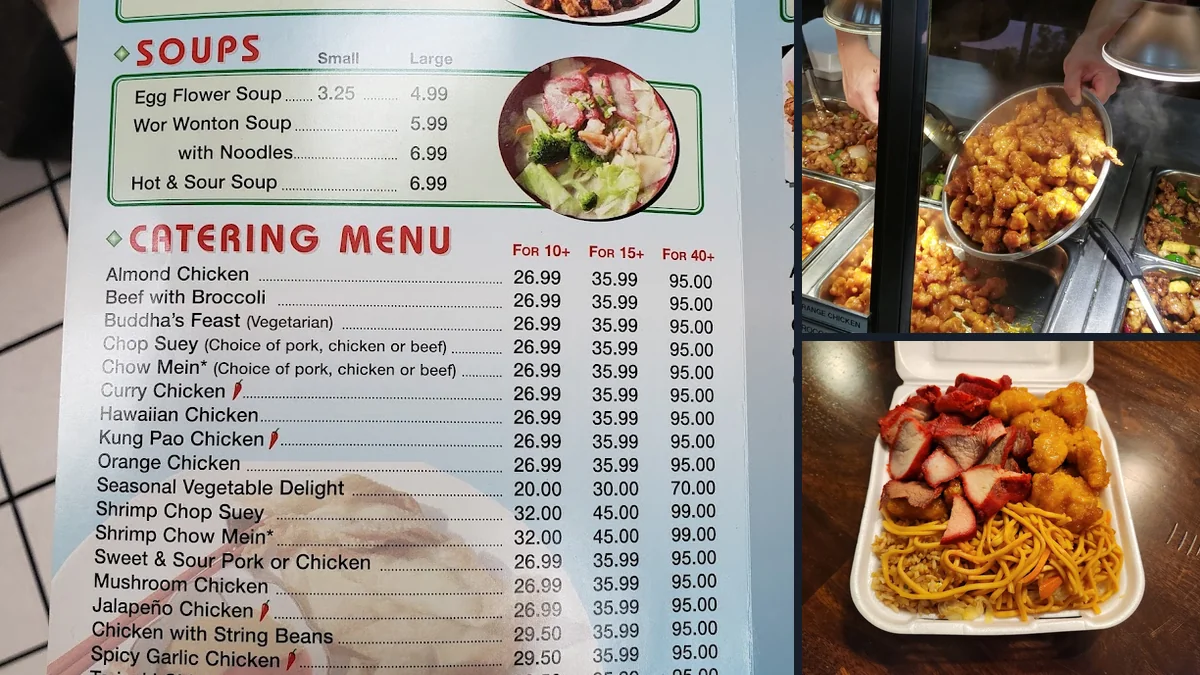 Casual Chinese restaurant interior with counter service.
