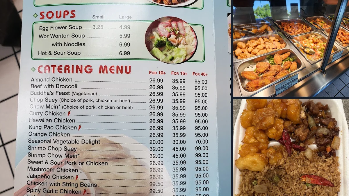 Casual Chinese restaurant interior with counter service.